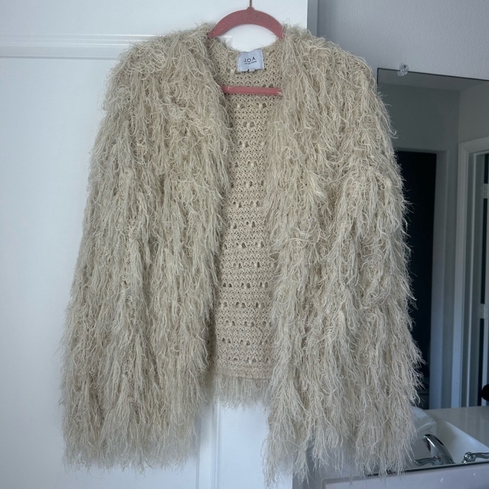 J.O.A Fuzzy beautiful coat
